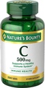 Luonnon Bounty Pure C-vitamiini 500 mg tabletit 250 tablettia (pakkaus 9)