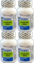 Floranex Probiootti 2 Miljoonaa PMY, Lactobacillus Acidophilus Colon Digestive Health, Generic for Lactinex, Säilyvyys Ei jääkaappi, 50 tablettia per pullo, 4-pakkaus