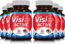 Vision Support Supplement - Eye Health Formula L-Tartrate, Resveratrol, Mustikkauute, Vitamiinit A, C, D & 11 Ainesosat Vision Support - 60 kapselia / pullo - 6 pakkaus