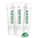 Biofreeze Professional Pain Relief Gel, 4 oz Tube (3-Pack) - Nopea, viilentävä helpotus niveltulehdus, lihasten jäykkyys, nivelet, takaisin, kaula, polvi kipu & enemmän
