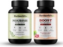 Parempi Alt Moringa & Beetroot Kapselit.100% Pure Moringa Leaf Powder Supplement & 100% Natural Beetroot Supplement.