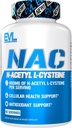 Evluution Nutrition NAC N- Acetyl L-Cysteine - 600 mg N-Asetyl L-Cysteine Per Serving - Antioksidantti Tuki - Terveystuki - Ravintolisä - Vegan & Gluteenittomat - 60 Kasviskapselit - 60 tarjoilua