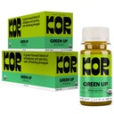 Kor Shot Wheatgrass Ginger Spirulina Shot - 24 Pack x 1,7 Fl Oz - Green Up Shot - Daily Greens Superfoods Shot - USDA Certified Organic