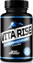Vita Rise pillereitä miehille, virallinen Vita Rise Peak Performance Supplement, Kaikki luonnolliset mies kapselit yleistä terveyttä ja hyvinvointia tukea, Vita Rise Pro Tabletit, VitaRise (60 kapselia)