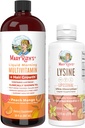 MaryRuth Organics Lysine Liposomal (Snickerdoodle) & Multivitamiini Liquid + hiusten kasvu ... Clean Label Project Varmennettu® ...