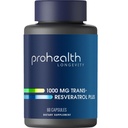 ProHealth Resveratrol 1000 mg ... Pure Trans-Resveratrol ... Plus Quercetin, Red Wine & Green Tea Extract ...