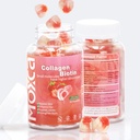 Collagen Gummies - 60 Count,Hydrolyzed Collagen Tyyppi 1 & 3, Vitamin C E naisten miesten Terve iho hiukset nivelet tuki, ei-GMO,Gluteeniton,Gluteeniton,Gelatiinivapaa (120 kreivit)