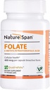 Aktiivinen 6S-5-metyylitetrahydrofoolihappo-400 mikrog,Promote Protein tuotanto, punasolujen tuotanto ja sikiön epämuodostumien ehkäisy,30 kapselia