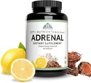Optimaaliset terveysjärjestelmät Opti-Adrenal ... Lisäravintolisä ... Lisämunuaisen jauhe, glandulaarit, Rhodiola juuri & 10+ avainravinteet 90 kapselia...