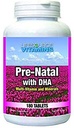 LifeSource vitamiineja pre-Natal Multi-Vitamins ja Minerals DHA - äiti ja vauva terveys - 180 tablettia