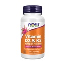NYT elintarvikkeet D-3 & K-2 - 120 Veg kapselit