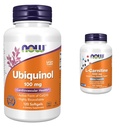 NYT lisäravinteet, Ubikinoli 100 mg, korkea biologinen hyötyosuus (Active Form of CoQ10), 120 Softgels & Supplements, L-karnitiini 1000 mg, puhtain muoto, Aminohappo, Fitness Support*, 100 tablettia