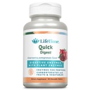 LIFETIME Quick Digest Dgestive Enzymes - Kasvien entsyymit proteiinit, hiilihydraatteja, hedelmät ja vihannekset - Ruoansulatusterveys tuki - Granaattiomena Maku - 90 Tarjoilut, 90 purutablettia