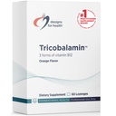Designs for Health B12 Tricobalamin Lozenges - 3000mcg Triple B12 Quick Liuottaa tabletit Methylcobalamin, Adenosylcobalamin + Hydraxocobalamin - Natural Orange Flavor (60 Lozenges)