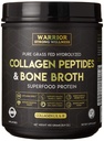 Premium Collagen Peptides Bone Broth Powder: Grass Fed Hydrolysed Collagen Boost terveelle iholle, kynnet, hiukset, nivelet, lihakset, luut, digestio, Keto Friendly, Unmakuinen