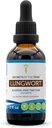 Heimon Lungwort alkoholiton nesteuute, Lungwort (Pulmonaria officinalis) Kuivattu Leaf Tincture Supplement 2 oz
