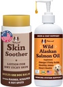 Natural Dog Company Terve Skin Bundle, tukee terve iho ja lievittää kuiva, kutiava iho, allergia helpotus koirille