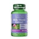 Puritan's Milk Thistle 4:1 uute 1000 mg 180 Softgels (Silymarin) Maksan terveys