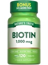 Nature's Truth Biotin 1000mcg 