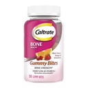 Caltrate Gummy Bites 500 mg kalsium- ja D-vitamiinilisä, mustakirsikka, mansikka, oranssi - 50