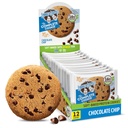 Lenny & Larry's The Complete Cookie, Chocolate Chip, Soft Baked, 16g Kasviproteiini, Vegan, ei-GMO, 4 Ounce Cookie (Pakkaus 12)
