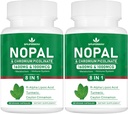 Super Nopal 1600mg, Piikkipäärynälisä R-Alfa lipoiinihappo, kurkuma,120 kapselia (60 tarjoilua)