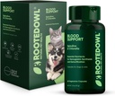 Rooted Owl Blood Support - Immuniteetti, Recovery and Iron Supplement koirat ja kissat - Anemia Tuki Spirulina ja Klorella - 60 / ct Vegan Kapselit