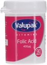 Valupak vitamiinit täydentää Foolihappo 400 mg 90 tablettia