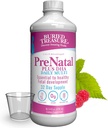 Hautautunut Treasure Prenatal Plus DHA Complete, 16 oz Orange banaani Flavor, korkea Potency Liquid Formula täydentää ennen, aikana, raskauden jälkeen, luonnollinen DHA Omega3 Rauta kasvissyöjä Safe w/Dose Cup