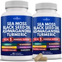 UUSI AGE Meri Moss kapselit Musta siemenöljy Ashwagandha Turmeric rakkoranneke Burdock - Manuka, Honey Voikukka, ACV Musta Pippuri Gluteeniton
