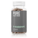 Puhdas miehille T-tuki täydentää ... Kasvissyöjä Kokonaistuki miehille Maca, D-vitamiini, & Ashwagandha, Lihasterveys ... Endurance, vahvuus, tarkennus, & energia-tuki 60 kapselia