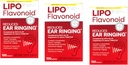 Lipo-Flavonoid Plus Ravintolisä, korvaterveyteen 100 ee 3 kpl pakkaus