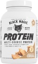 Black Magic Protein Powder Whey Egg Casein Complex + Enzymes & MCT Recovery 2lbs Kaneli paahtoleipä Viljamaku