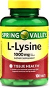 Spring Valley - L- Lysine 1000 mg, 100 tablettia