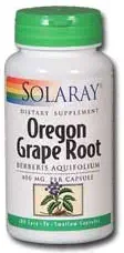 Solaray Oregon Grape Root - 400 mg - 100 kapselia