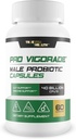 Probiootti Vigorade - Pro Vigorade Mies Probiootti Kapselit - Mies Terveys Tuki Probiootti Formula - Gut Support - Natural Immuunituki - 40 miljardia PMY