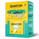 Kvanttienergiatori: energiapatukka kofeiinilla & 10g proteiinilla. Herkullinen Terveellinen Välipala Menossa. (Vegaani, gluteeniton, soijaton, maitoton) (Caramel Almond Sea Salt)