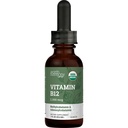 Organic Vegaani B12 sublingual Liquid Supplement - 2500mcg Methylcobalamin Drops Natural Energy, Metabolia Terveys ja immuunijärjestelmä tuki - 1 Fl Oz