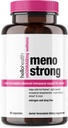Vaihdevuodet lisäravinteet naisille Meno Vahva perimenopaussi täydentää yöhiet lievittää, Unettomuus, Mieliala Swings, Luonnollinen Hormone Balance, Stressi, Hot Flass Menopause Relief - 60 kapselia