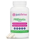 Just Thrive Prebiootit kapselit - Prebiootti Blend Gut Health ja Immuuneja tukea, 120 Caps