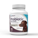 K9 Valitse Probiootti koirille, inuliini - 90 purutablettia - Tukee Terveellinen digestio ja ravitseva imeytyminen - Dog Probiootit ja digestiivinen Enzymes - Probiootit koirille Ruoansulatusterveys
