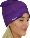 Magic Gel Migraine Ice Head Wrap - Real Migreeni & Päänsärky helpotus ... Alkuperäinen päänsärky Cap ... Kylmä, mukava, tumma ja viileä; lääkärit, rakastavat tuhansia - violetti