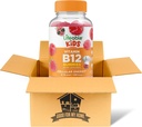 B12-vitamiinia. Sisältää yhden pullon 90 ct Elävät lapset B12-vitamiinia. Ravintolisä, gluteeniton, non Gmo, ja purtava B12 vitamiineja Gummies. Se tuo hyvää kotilaatikkooni!