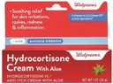 Walgreens Hydrokortisoni Aloe Cream 1% Maximun Vahvuus