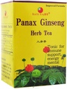 Terveys Kuningas Panax Ginseng Herb Tea, Teepussit, 20-Count Box (pakkaus 4)