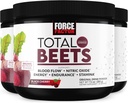 FORCE FACTOR yhteensä Beets Superfood Beet Root Powder 3-pakkaus, nitraatit tukemaan verenkiertoa, veren virtaus, typpioksidi, energia, Endurance, kestävyys, kestävyys, sydän- ja verisuonitautien terveys täydentää, 90 Servings