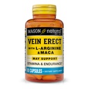 MASON NATURAL Vein Erect kanssa L-arginiini ja Maca - Tukee Sexual & Vaccine Health, täydentää Varicose Veins ja Spider Veins, 80 kapselia