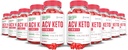 (10 pakkaus) Simpli Health Keto ACV Gummies Advanced Formula 1000MG Ketonature Keto Gummies Apple Siideri Viinietikka Muotoiltu granaattiomena Beet Juice Powder B12 Vegan Non GMO 600 Gummys