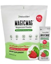 NaturalSlim MagicMag Magnesium Packets 30 Stick Pack Magnesium Citrate Powder 
