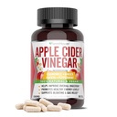 FarmHaven Apple Siideri Viinietikkakapselit Äidin kanssa, ACV-kapselit äidin kanssa 1390MG, Apple Siideri Viinietikka Pillerit inkiväärillä, Apple Viinietikka Pillerit ruokavalioon Terve, Viinietabletit äidin kanssa
